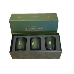 ReWined NEW Signature Collection Candle Trio Set 3 w/ Gift Box Handmade Premium